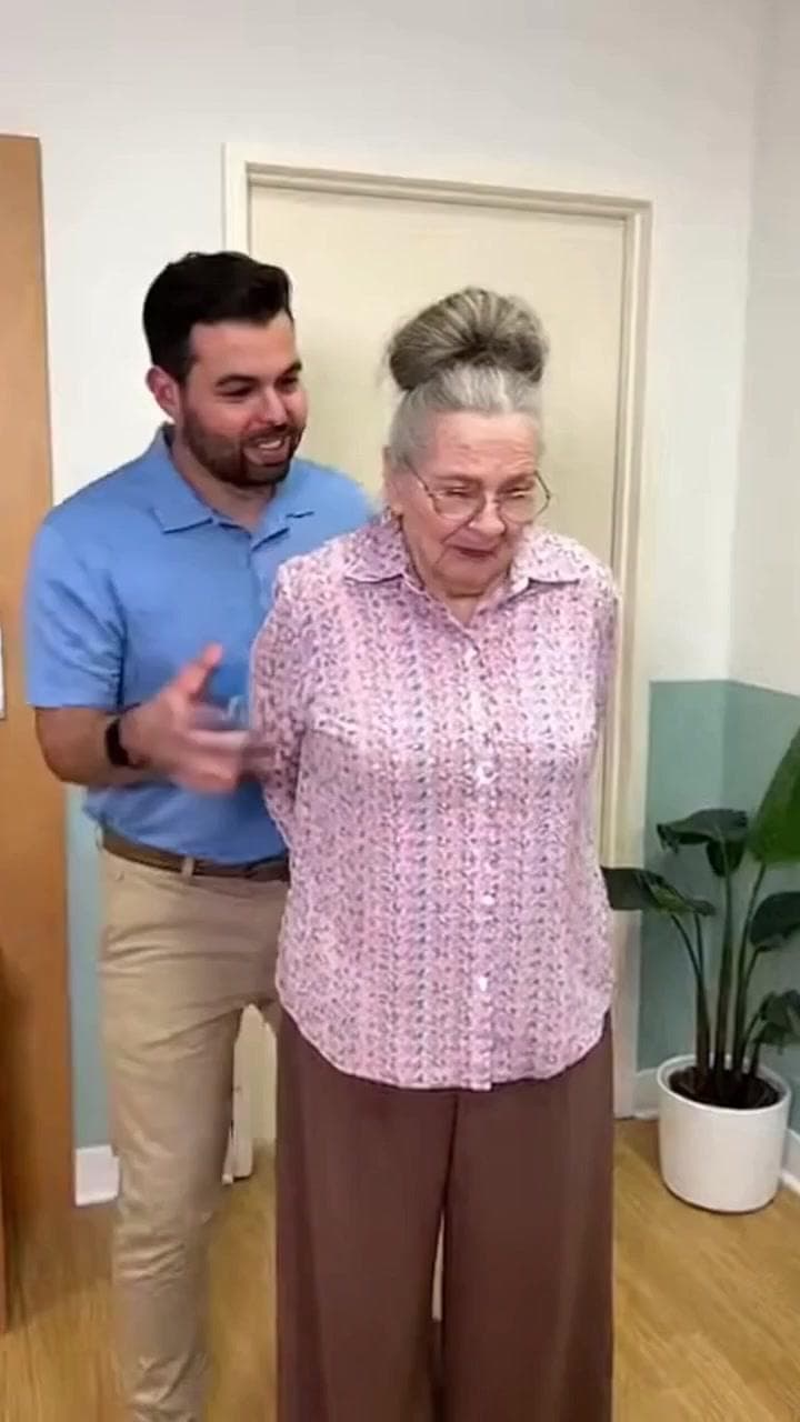 Grandma and Chiropractor