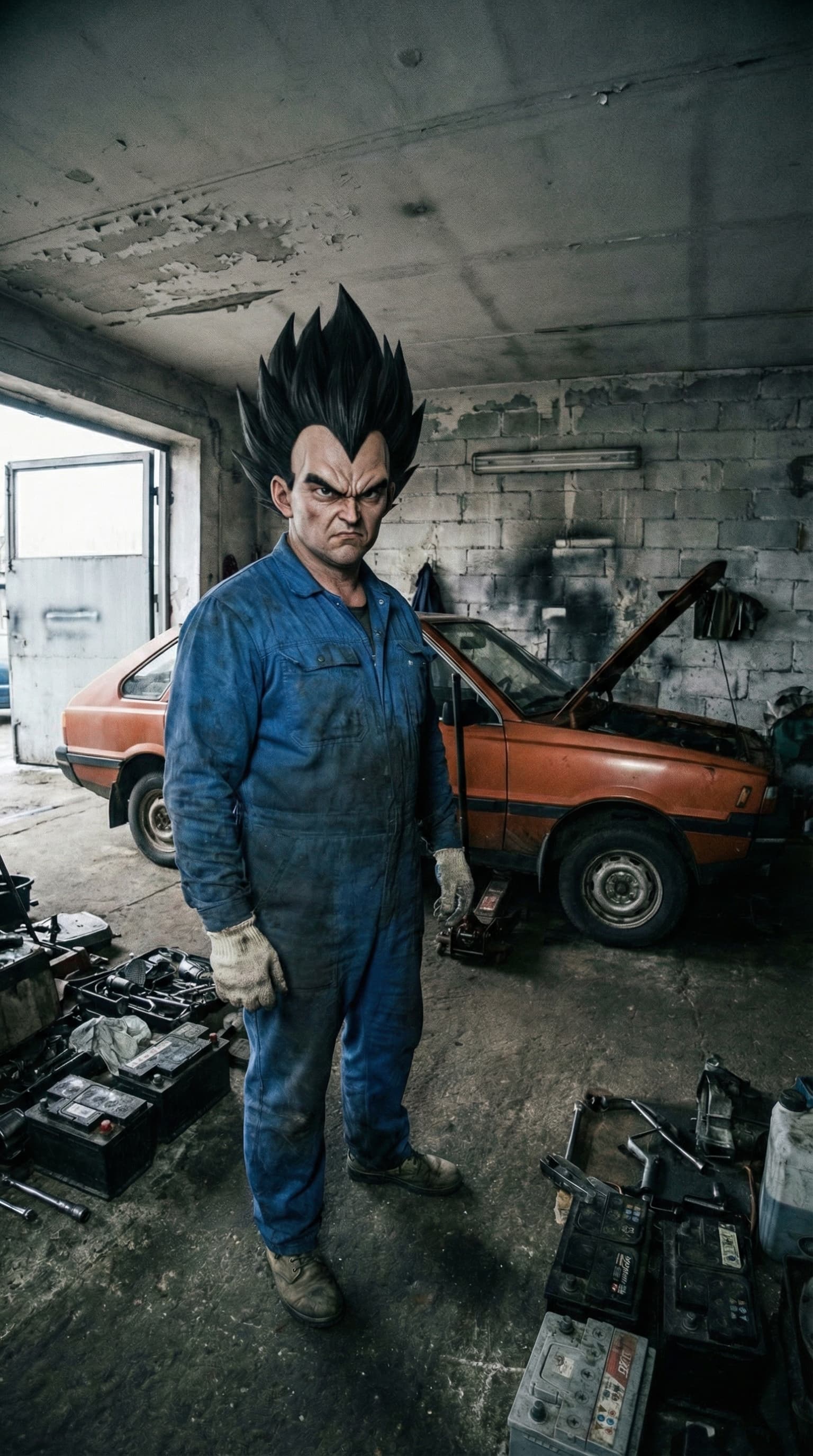 Real life Vegeta